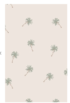 Palm Trees - Wide Brim Sun Hat