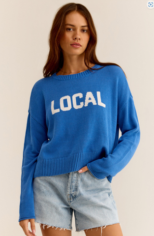 Sienna Local Sweater Blue Wave