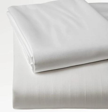 Faceplant King White Pillowcase Set, Bamboo