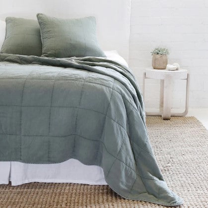 KING ANTWERP - COVERLET - MOSS