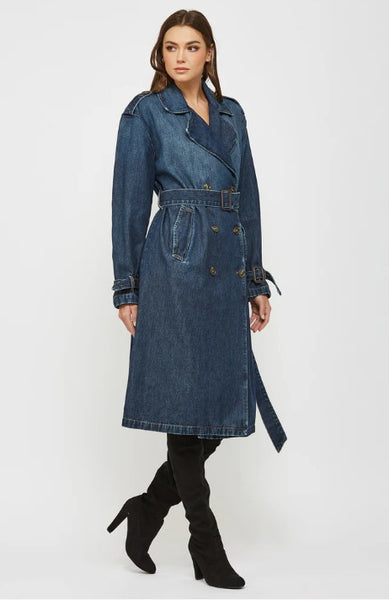45" Long Trench Coat