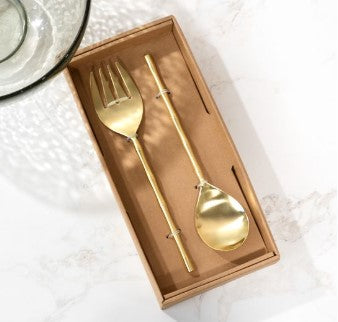 2 PC. GOLD STICK SALAD SET