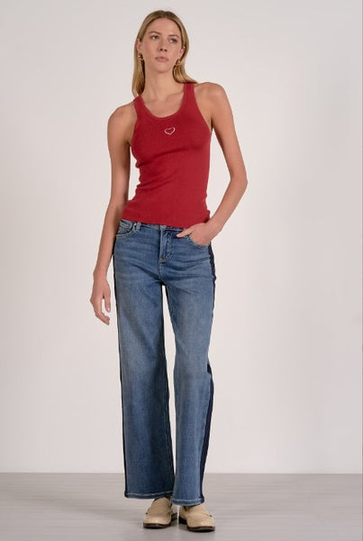 Tank Contrast Stitch