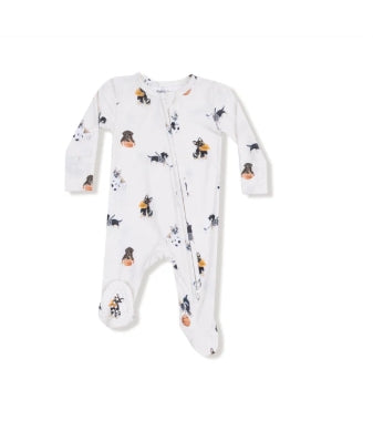 Sporty Puppies Two Way Zipper Footie