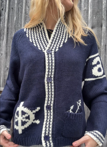 Navy Sketch Varsity