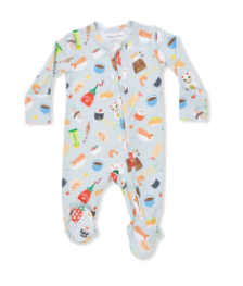 Sushi - 2 Way Zipper Footie