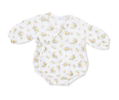 Sunshine Roses - Long Sleeve Kimono Bodysuit