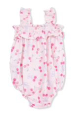 Sweet Bow Cherries - Ruffly Strap Bubble