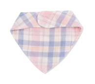 Dusty Plaid - Bandana Bib