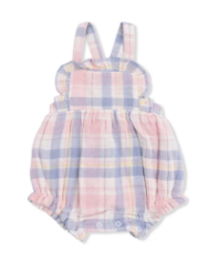 Dusty Plaid - Oxford Bubble