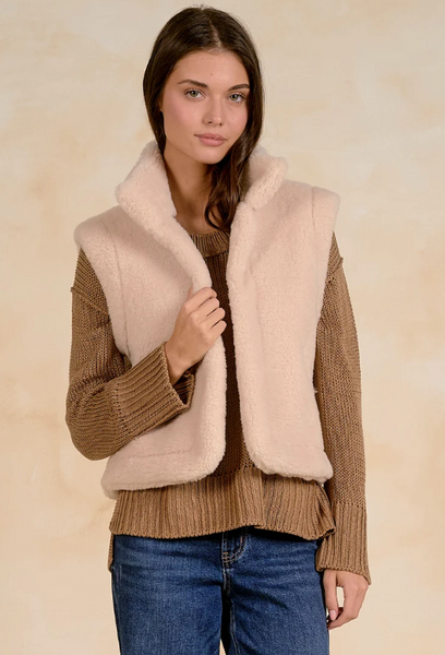 Mocha Reversible Vest