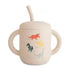 Silicone Training Cup + Straw