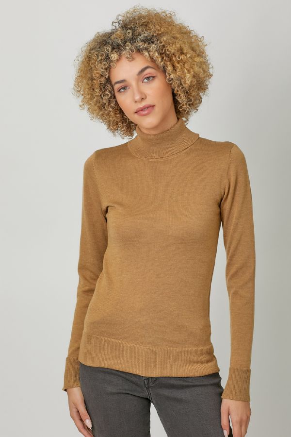 Cashmere Turtle Neck Sweater