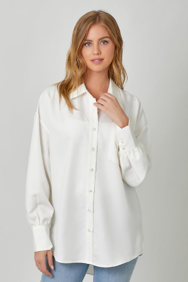 Oversized Button Up Shirt