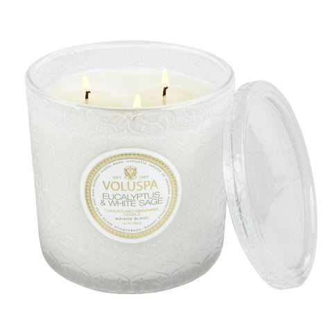 Eucalyptus & White Sage 30oz Luxe Candle