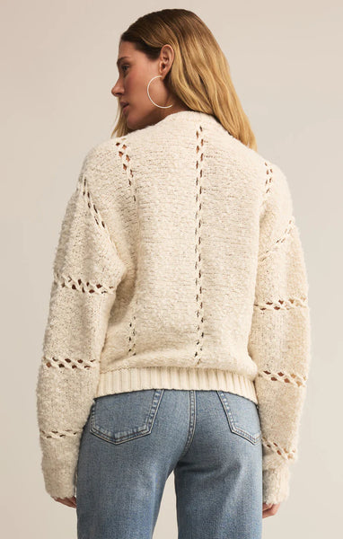 Sundance Sweater Jacket Crystal