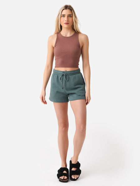 Hannah Cropped Rib Tank
