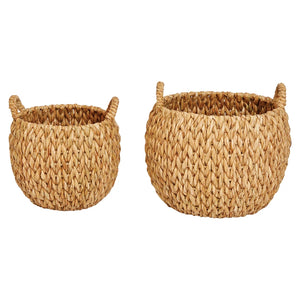 Woven Baskets with Handles