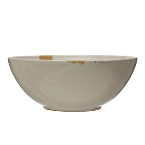 2-1/2 Cup Stoneware Serving Bowl, Reactive Glaze