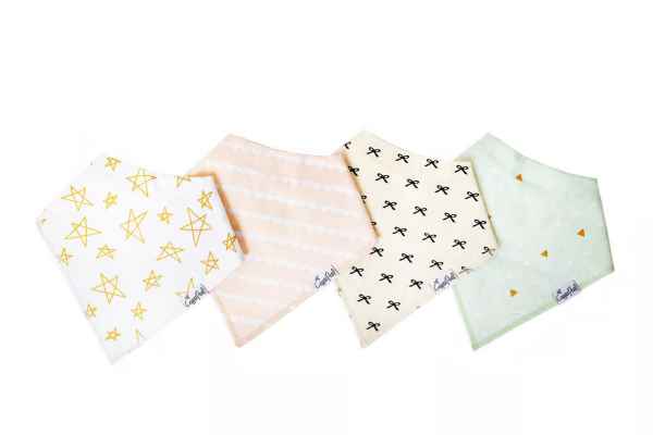 Paris Baby Bandana Bib Set