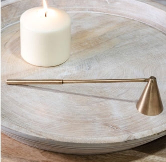 8.5" Brass Candle Snuffer