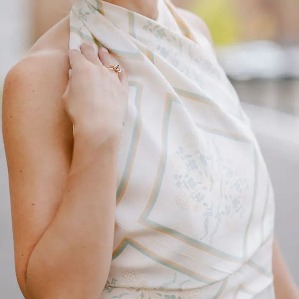 Peace Silk Scarf