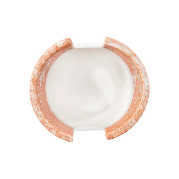 Stoneware Sponge Holder with Glaze