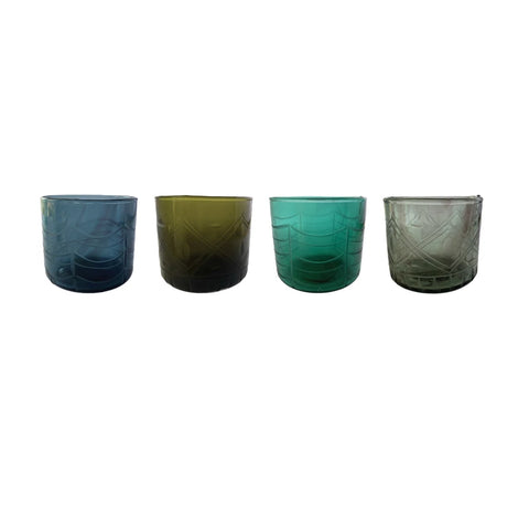 10 oz. Hand-Blown Recycled Drinking Glass