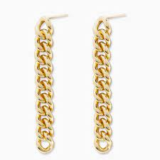 Lou Link Drop Earrings