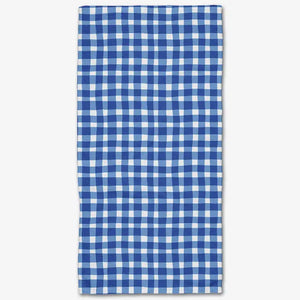 Summer Plaid Bar Towel