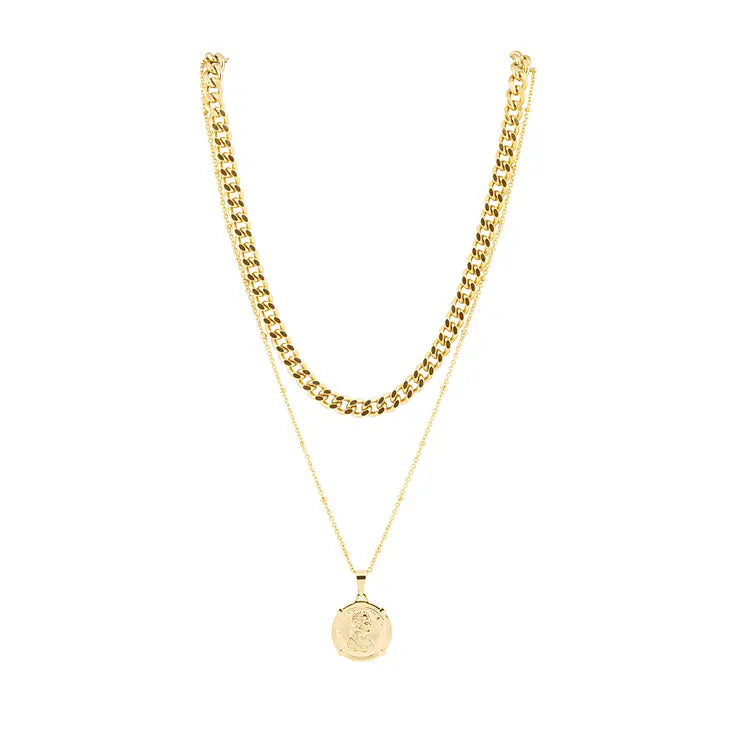 Edina Coin Necklace