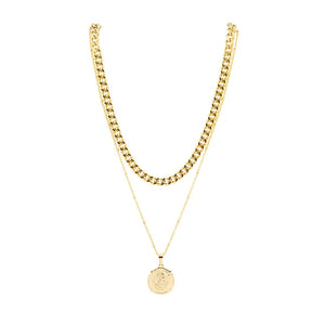 Edina Coin Necklace