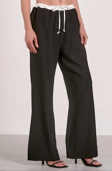Elastic Waistband Layer Pant