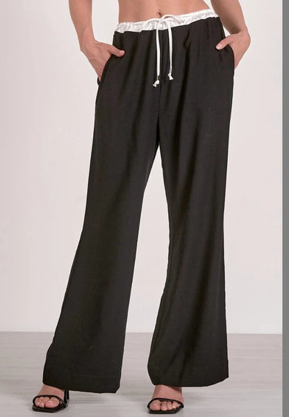 Elastic Waistband Layer Pant
