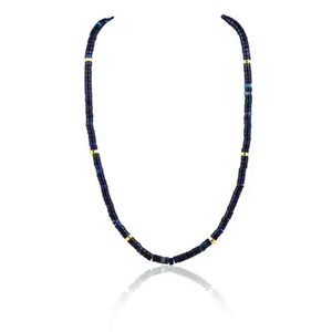 Isla Beaded Necklace Sapphire