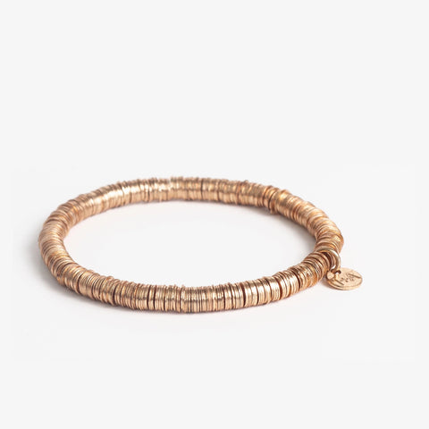 Grace Solid Stretch Bracelet Gold