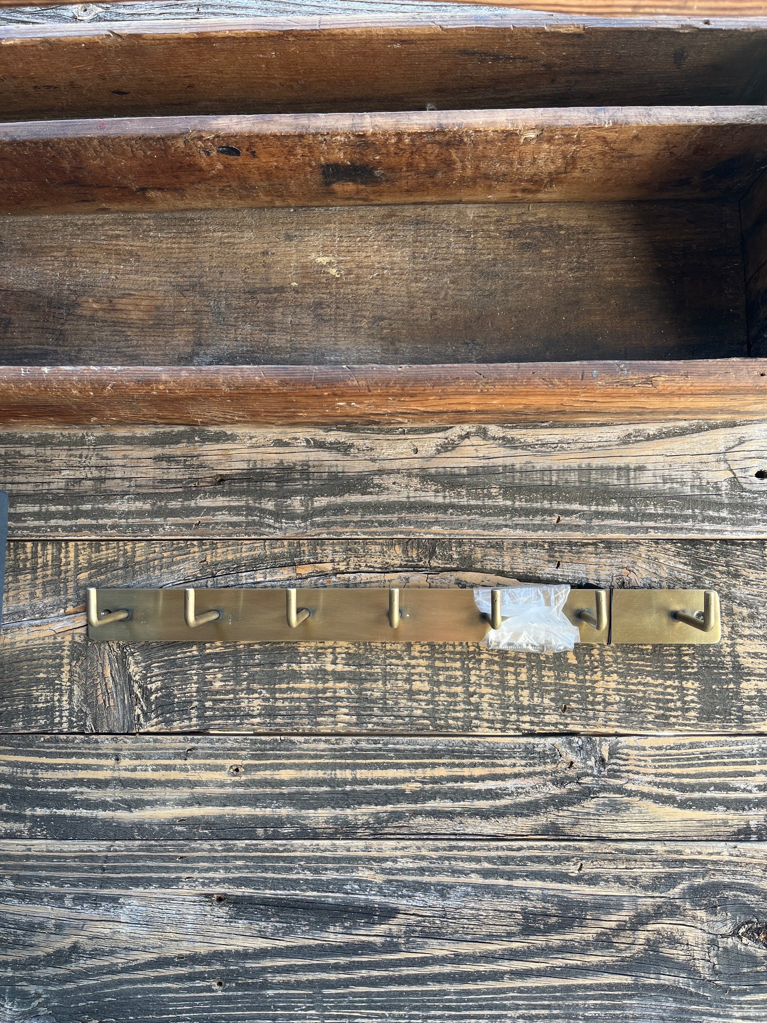 Antique Brass Wall Hooks