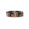 Alex Geo Stripe Beaded Stretch Bracelet Navy