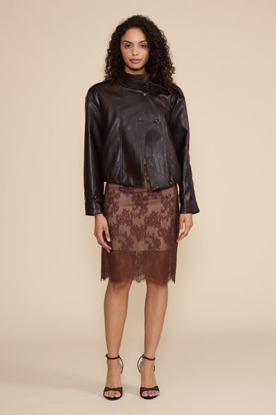 CIERRA LACE MIDI SKIRT