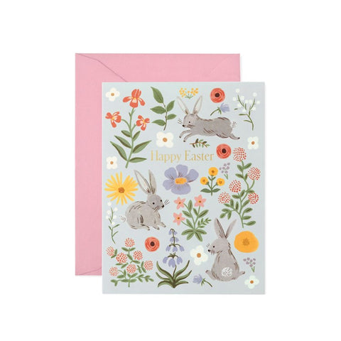 Easter Bunny Fields Card