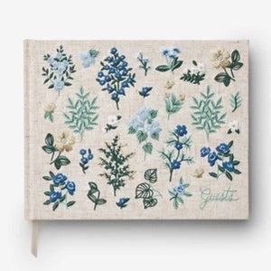 Wildwood Embroidered Guest Book