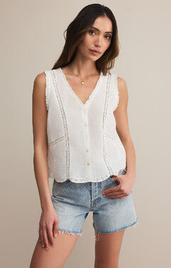 Tomi Embroidered Tank