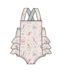 Mermaids Ruffle Sunsuit