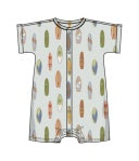 Vintage Surfboards Dolman Henley Shortall