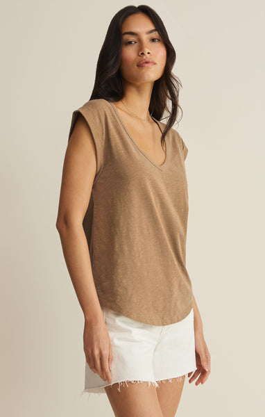 Per Diem V-neck Tank