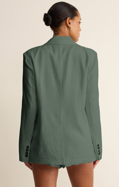 Evan Linen Blazer
